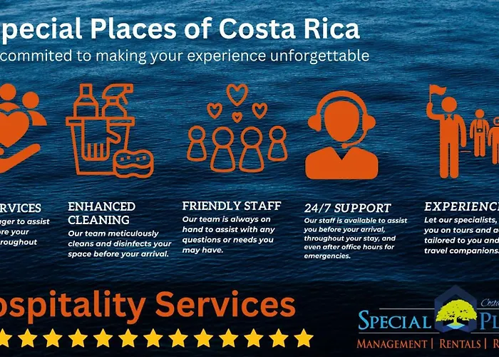 5-bd Beachfront, Ocean-view Hillside Сasa de vacaciones Playa Flamingo